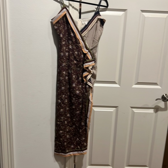 NWOT Veronica Beard Marga Midi Dress Sz 10 - Picture 3 of 4